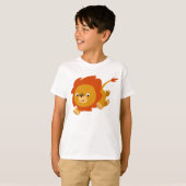 Schneller Niedlicher Cartoon Lion Children T - Shi T-Shirt (Vorne ganz)