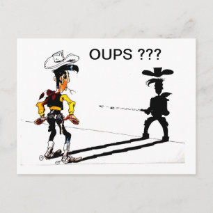 schneller Schatten... Postkarte