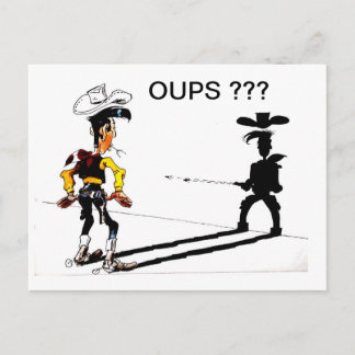 schneller Schatten... Postkarte