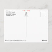 "Schneller Schlaf" Postkarte (Rückseite)