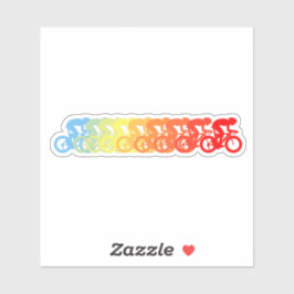 Schneller, schneller, schneller aufkleber