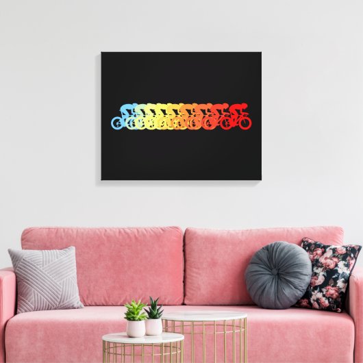 Schneller, schneller, schneller leinwanddruck (Insitu (Wohnzimmer))