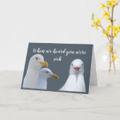 Schneller Spaß von allen Flock Seagulls Karte (Gelbe Blume)