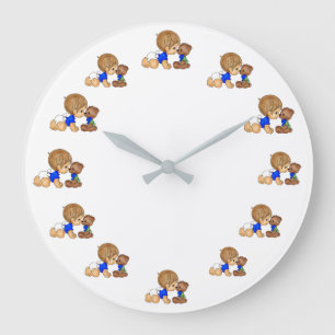 ***SCHNELLER UND ANGENEHMER BABY BOY*** GROßE WANDUHR