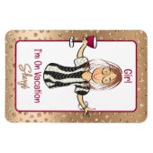 Schneller Urlaub für ihre Kreuzfahrtschiff Tür Brü Magnet (Horizontal)