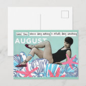 Schneller Urlaub Postkarte tun nichts (Vorne/Hinten)