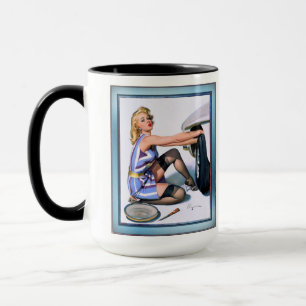 Schneller Wechsel von Gil Elvgren Tasse