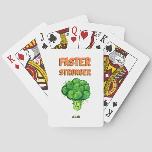 Schnellere Vegane Spielkarten (Rückseite)