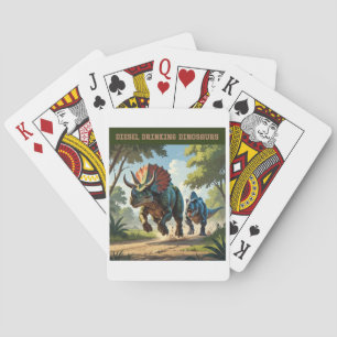 Schnellerer Pflanzenfresser Spielkarten