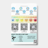 Schnelles Abzeichen-Buddy für Hospice Nurses Ausweis (Rückseite)