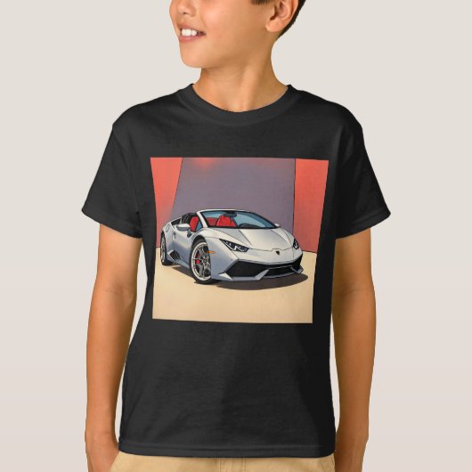 Schnelles Auto T-Shirt (Vorderseite)