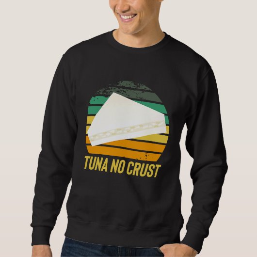 Schnelles Auto Zitat Wütender Thunfisch Ohne Krust Sweatshirt (Vorderseite)
