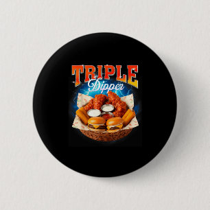 Schnelles Essen Hamburger Chicken Nugget Foodie Tr Button