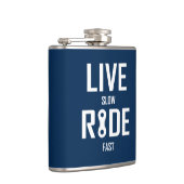 Schnelles Fahren mit Live Slow Ride Flachmann (Rechts)