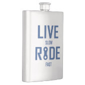 Schnelles Fahren mit Live Slow Ride Flachmann (Rechts)