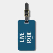 Schnelles Fahren mit Live Slow Ride Gepäckanhänger (Vorderseite vertikal)