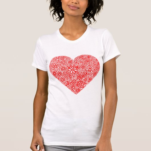 Schnelles Herz - Maßgeschneiderte T-Shirt (Vorderseite)