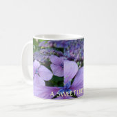 SCHNELLES LEBEN! Blume & Freunde Kaffee-Cup Hydran Kaffeetasse (Vorderseite Links)