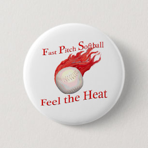 Schnelles Neigungs-Softball-Gefühl die Hitze Button