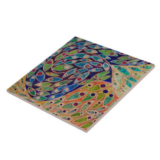 "Schnelles Schongebiet" (Malerei) Fliese