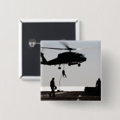 Schnelles Seil des Personals aus einem SH-60F Button (Vorne & Hinten)