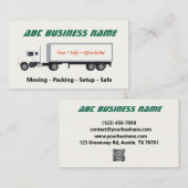 Schnelles, sicheres Unternehmen Visitenkarte (Vorne/Hinten)