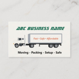 Schnelles, sicheres Unternehmen Visitenkarte