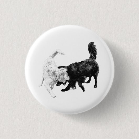 Schnelles Spielgeschehen Button (Vorderseite)