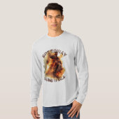 Schnellfahrversuche mit Motorrädern - T - Shirt vo (Vorne ganz)