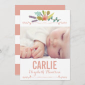 SCHNELLFLÜSSE | GEBURTSANKÜNDIGUNG ANKÜNDIGUNG (Vorne/Hinten)