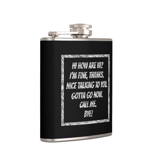 Schnellgrüße Flachmann (Rechts)