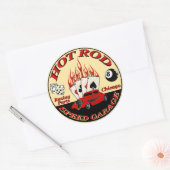 Schnellheftaufkleber Runder Aufkleber (Umschlag)