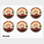 Schnellheftaufkleber Runder Aufkleber (Blatt)