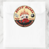 Schnellheftaufkleber Runder Aufkleber (Tasche)