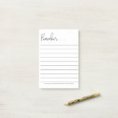 Schnellhinweis Post-it Klebezettel (Auf Schreibtisch)