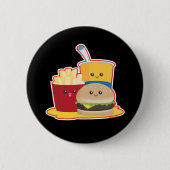 Schnellimbiß Button (Vorderseite)