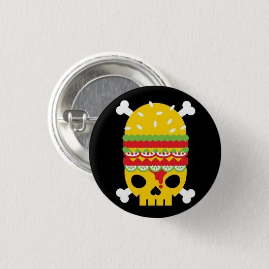 Schnellimbiß Button (Vorne & Hinten)