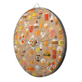 Schnellimbiß Dartscheibe (Vorderseite rechts)