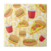 Schnellimbiß Fliese (Vorderseite)