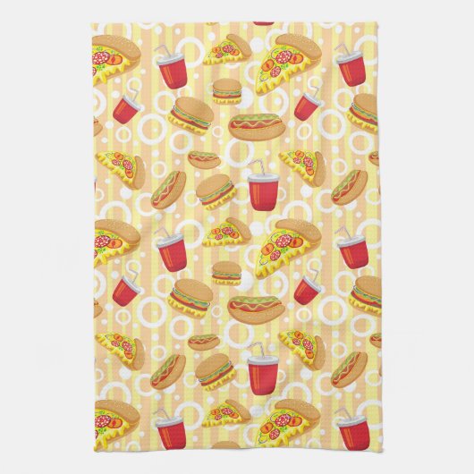 Schnellimbiß Geschirrtuch (Vertikal)