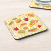 Schnellimbiß Getränkeuntersetzer (Linke Seite)