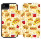 Schnellimbiß Incipio iPhone Geldbeutel-Hülle (Folio Geöffnet)