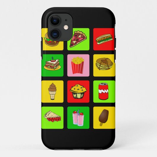 Schnellimbiss-Junkie iPhone Case-Mate Hülle (Rückseite)