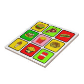 Schnellimbiss-Junkiefliese Fliese (Seite)