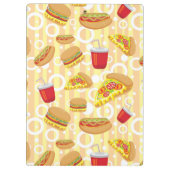 Schnellimbiß Klemmbrett (Rückseite)