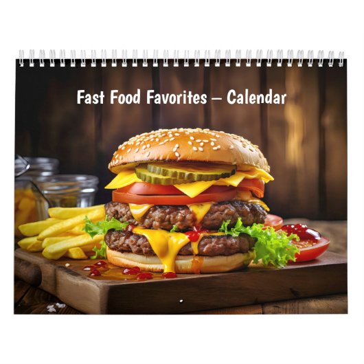Schnellimbiss-Lieblinge – Kalender (Titelbild)