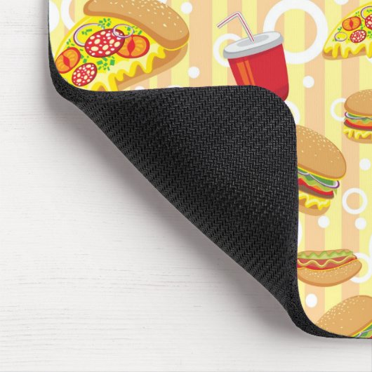 Schnellimbiß Mousepad (Ecke)