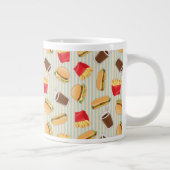 Schnellimbiss-Muster 2 Jumbo-Tasse (Rechts)