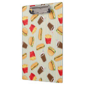 Schnellimbiss-Muster 2 Klemmbrett (Links)