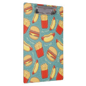 Schnellimbiss-Muster 3 Klemmbrett (Rechts)